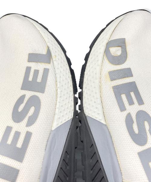 DIESEL（ディーゼル）DIESEL (ディーゼル) ローカットスニーカー/ディーゼル/Y02054P2637 T1015 アイボリー サイズ:27cmの古着・服飾アイテム