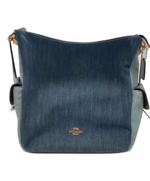COACH（コーチ）COACH (コーチ) デニムワンショルダーバッグ インディゴの古着・服飾アイテム