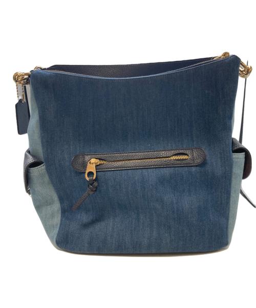 COACH（コーチ）COACH (コーチ) デニムワンショルダーバッグ インディゴの古着・服飾アイテム