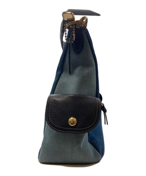 COACH（コーチ）COACH (コーチ) デニムワンショルダーバッグ インディゴの古着・服飾アイテム