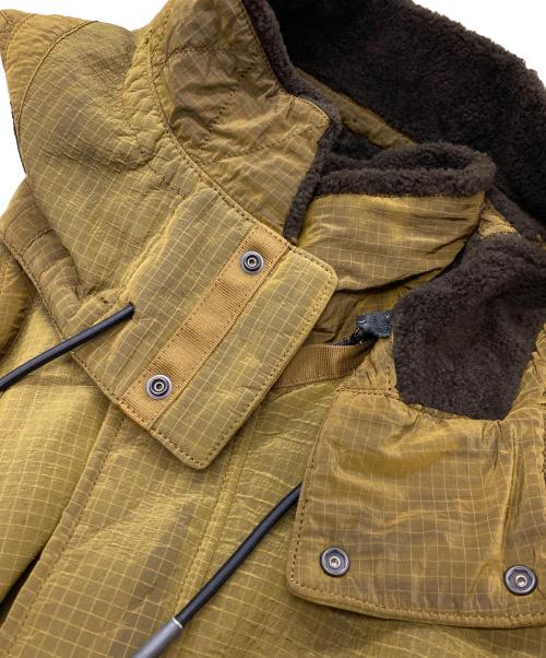 NIKE（ナイキ）NIKE (ナイキ) STONE ISLAND (ストーンアイランド) 16AW JACQUARD GRID ON WOOL FUR JACKET/6525401N1/ナイキ/ストーンアイランド カーキ サイズ:Sの古着・服飾アイテム