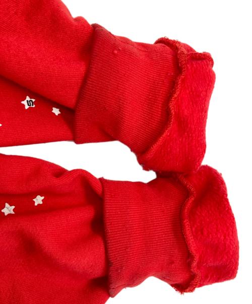 SP5DER（スパイダー）SP5DER (スパイダー) worldwide 55555 Jeffery Hoodie/スパイダー レッド サイズ:Sの古着・服飾アイテム