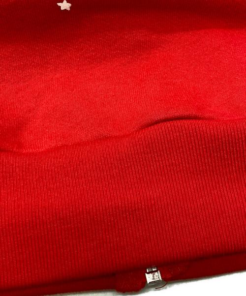 SP5DER（スパイダー）SP5DER (スパイダー) worldwide 55555 Jeffery Hoodie/スパイダー レッド サイズ:Sの古着・服飾アイテム