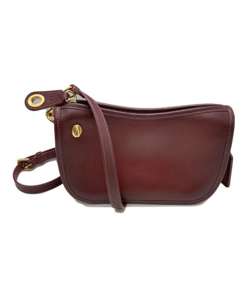 COACH（コーチ）COACH (コーチ) レザーミニショルダーバッグ/コーチ/F2181 レッドの古着・服飾アイテム