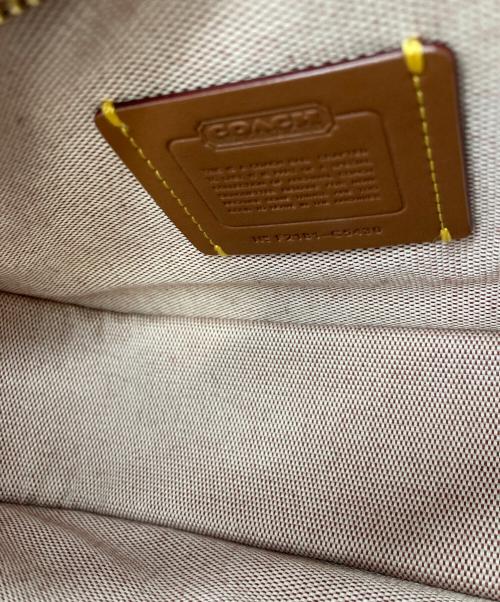 COACH（コーチ）COACH (コーチ) レザーミニショルダーバッグ/コーチ/F2181 レッドの古着・服飾アイテム