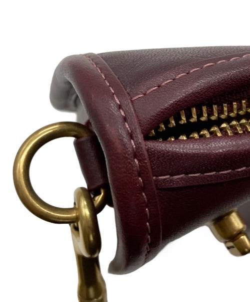 COACH（コーチ）COACH (コーチ) レザーミニショルダーバッグ/コーチ/F2181 レッドの古着・服飾アイテム