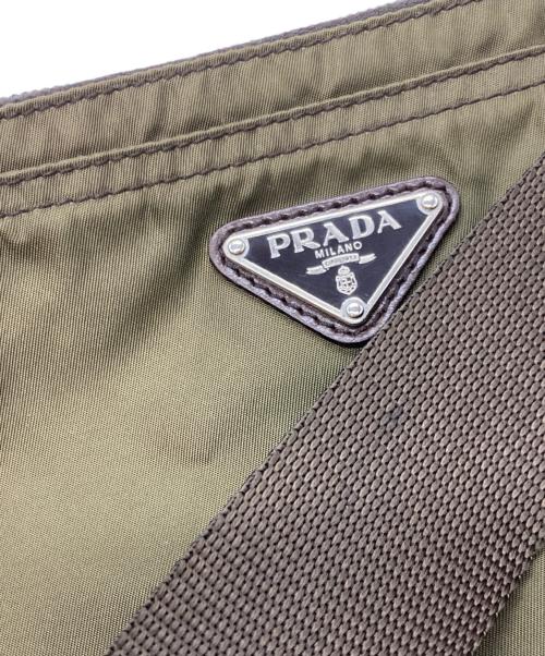 PRADA（プラダ）PRADA (プラダ) ナイロンミニショルダーバッグ/プラダ/159 オリーブの古着・服飾アイテム