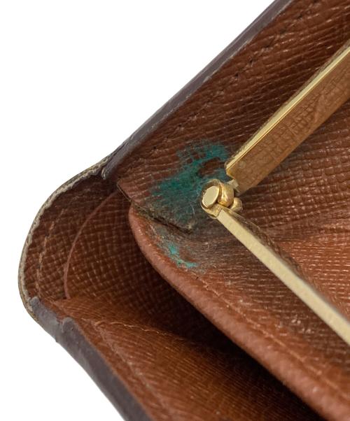 LOUIS VUITTON（ルイ ヴィトン）LOUIS VUITTON (ルイ ヴィトン) 2つ折り財布/ルイ ヴィトン/M61663/モノグラム/ポルトモネ・ビエ・ヴィエノワ/SD0949 ブラウンの古着・服飾アイテム