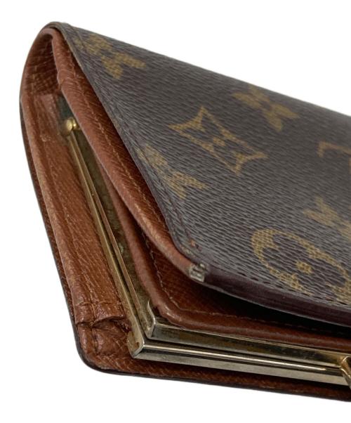LOUIS VUITTON（ルイ ヴィトン）LOUIS VUITTON (ルイ ヴィトン) 2つ折り財布/ルイ ヴィトン/M61663/モノグラム/ポルトモネ・ビエ・ヴィエノワ/SD0949 ブラウンの古着・服飾アイテム
