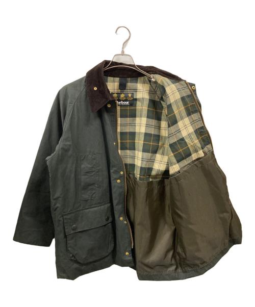 Barbour（バブアー）Barbour SCYE (サイ) UNITED ARROWS (ユナイテッドアローズ) Waxed Cotton Adjustable Coat/バブアー/サイ/ユナイテッドアローズ/2102097/ 21AW グリーン サイズ:38の古着・服飾アイテム