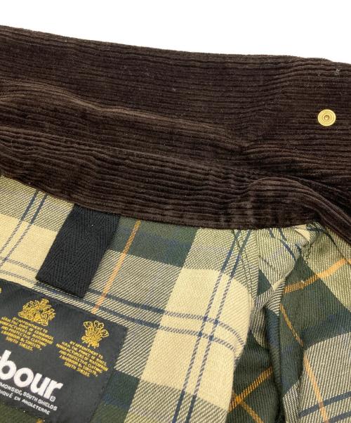 Barbour（バブアー）Barbour SCYE (サイ) UNITED ARROWS (ユナイテッドアローズ) Waxed Cotton Adjustable Coat/バブアー/サイ/ユナイテッドアローズ/2102097/ 21AW グリーン サイズ:38の古着・服飾アイテム
