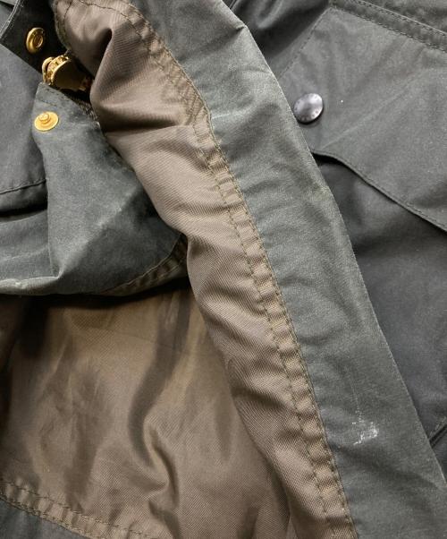 Barbour（バブアー）Barbour SCYE (サイ) UNITED ARROWS (ユナイテッドアローズ) Waxed Cotton Adjustable Coat/バブアー/サイ/ユナイテッドアローズ/2102097/ 21AW グリーン サイズ:38の古着・服飾アイテム