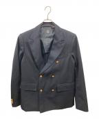 FREAK'S AMERICAフリークス アメリカ）の古着「ダブルジャケット/USA製/フリークス アメリカ/193-1543」｜ネイビー