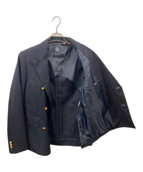 FREAK'S AMERICA（フリークス アメリカ）FREAK'S AMERICA (フリークス アメリカ) ダブルジャケット/USA製/フリークス アメリカ/193-1543 ネイビー サイズ:Sの古着・服飾アイテム