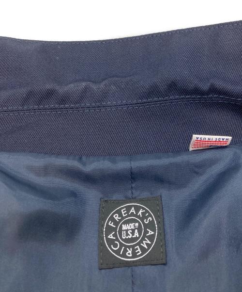 FREAK'S AMERICA（フリークス アメリカ）FREAK'S AMERICA (フリークス アメリカ) ダブルジャケット/USA製/フリークス アメリカ/193-1543 ネイビー サイズ:Sの古着・服飾アイテム