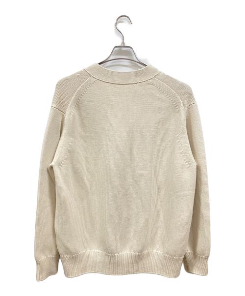LOEFF（ロエフ）LOEFF (ロエフ) ニットカーディガン アイボリー サイズ:1の古着・服飾アイテム