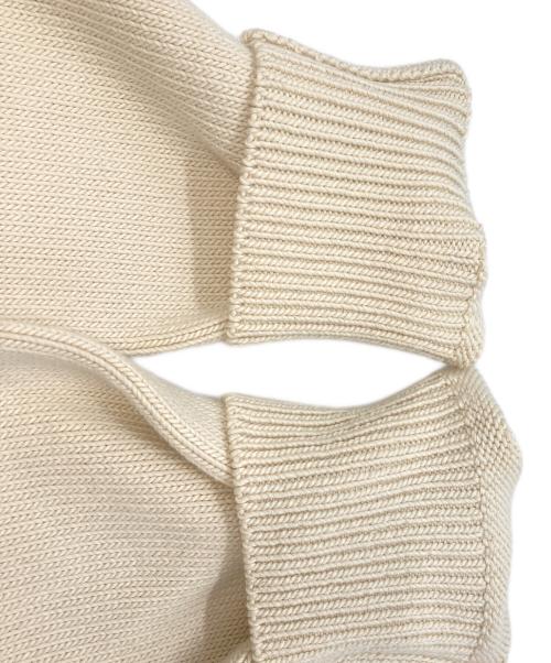 LOEFF（ロエフ）LOEFF (ロエフ) ニットカーディガン アイボリー サイズ:1の古着・服飾アイテム