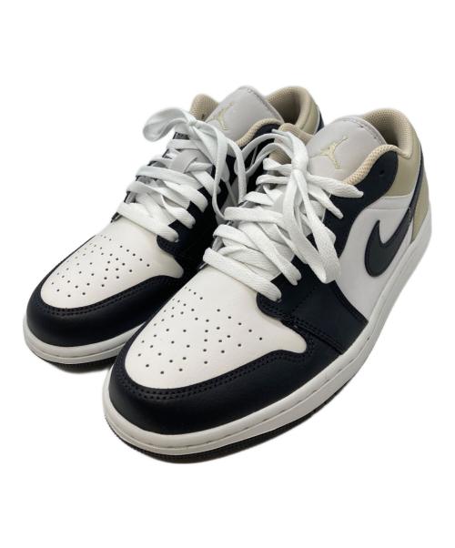 NIKE（ナイキ）NIKE (ナイキ) AIR JORDAN 1 LOW/ナイキ/553558-153 ホワイト×ブラック サイズ:27.5cmの古着・服飾アイテム