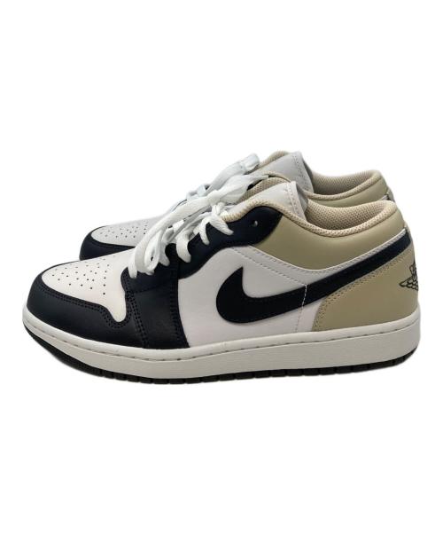 NIKE（ナイキ）NIKE (ナイキ) AIR JORDAN 1 LOW/ナイキ/553558-153 ホワイト×ブラック サイズ:27.5cmの古着・服飾アイテム