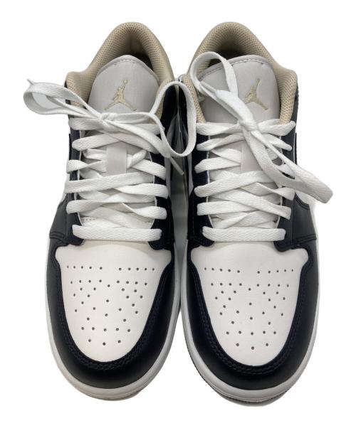 NIKE（ナイキ）NIKE (ナイキ) AIR JORDAN 1 LOW/ナイキ/553558-153 ホワイト×ブラック サイズ:27.5cmの古着・服飾アイテム