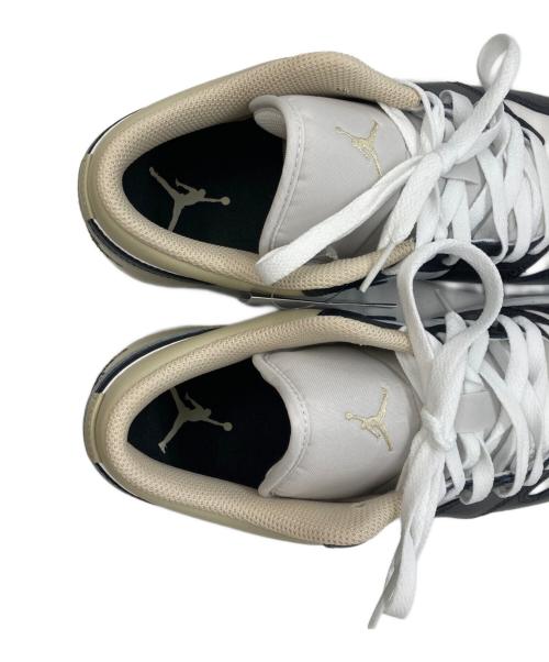 NIKE（ナイキ）NIKE (ナイキ) AIR JORDAN 1 LOW/ナイキ/553558-153 ホワイト×ブラック サイズ:27.5cmの古着・服飾アイテム