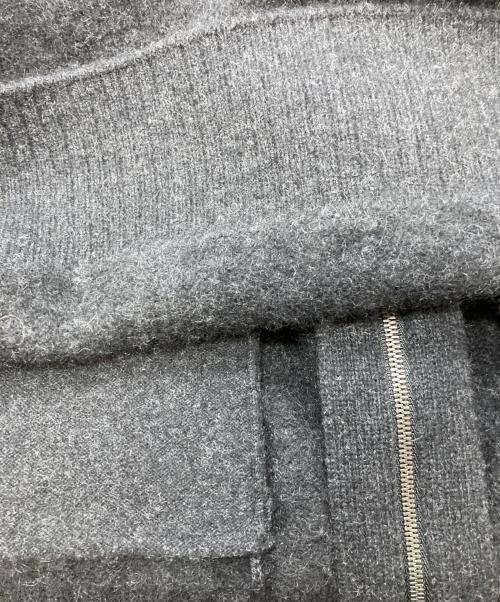 LIDnM（リドム）LIDnM (リドム) ジップアップカシミヤニットベスト/リドム/Im23aw09536 ブラック サイズ:Ｍの古着・服飾アイテム