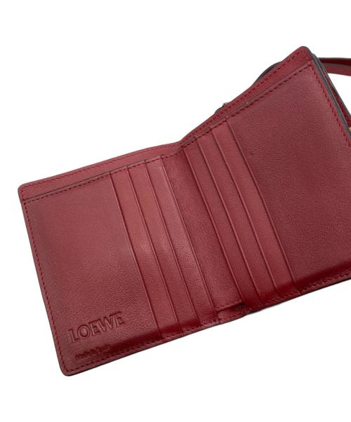 LOEWE（ロエベ）LOEWE (ロエベ) コンパクトジップウォレット/ロエベ/061936 ブラウンの古着・服飾アイテム