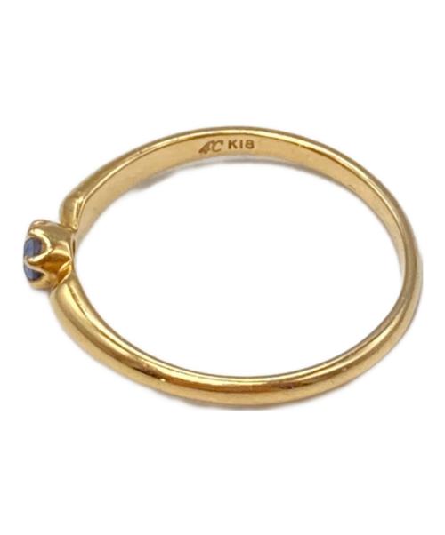 4℃（ヨンドシー）4℃ (ヨンドシー) ピンクトルマリンリング/ヨンドシー/K18 サイズ:9号の古着・服飾アイテム