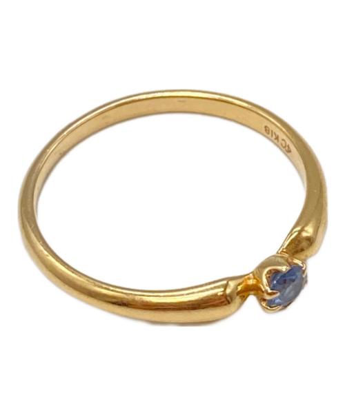 4℃（ヨンドシー）4℃ (ヨンドシー) ピンクトルマリンリング/ヨンドシー/K18 サイズ:9号の古着・服飾アイテム