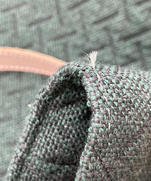 FRANCOIS RENIER（フランソワレニエ）FRANCOIS RENIER (フランソワレニエ) トートバッグ/フランソワレニエ グリーンの古着・服飾アイテム