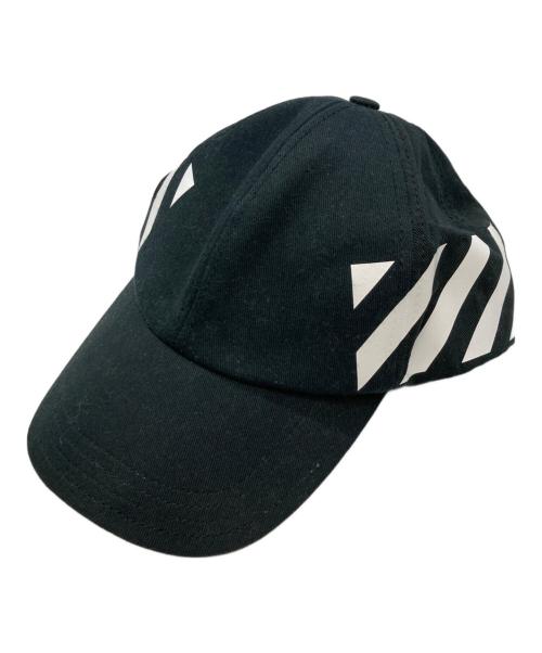 OFFWHITE（オフホワイト）OFFWHITE (オフホワイト) キャップ/オフホワイト/OMLB008R20400018 ブラックの古着・服飾アイテム