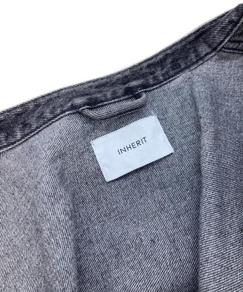 INHERIT（インヘリット）INHERIT (インヘリット) コクーンデニムジャケット/インヘリット/24011720601010 グレー サイズ:Ｌの古着・服飾アイテム