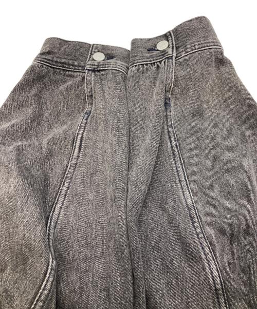 INHERIT（インヘリット）INHERIT (インヘリット) コクーンデニムジャケット/インヘリット/24011720601010 グレー サイズ:Ｌの古着・服飾アイテム