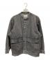 INHERIT（インヘリット）の古着「コクーンデニムジャケット/インヘリット/24011720601010」｜グレー