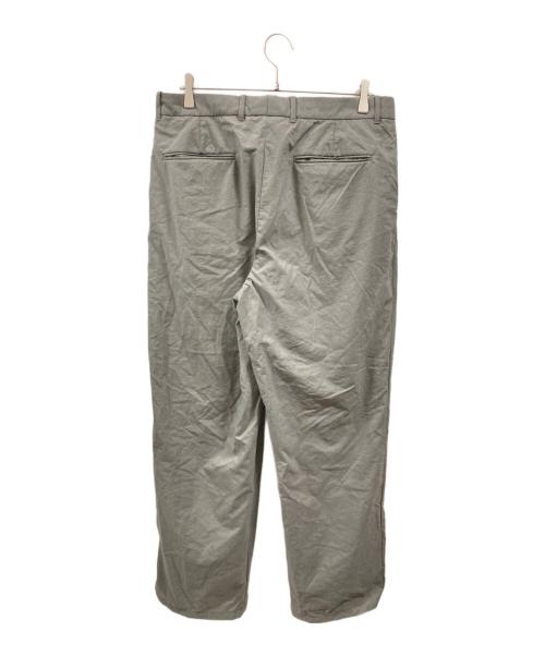 STEVEN ALAN（スティーブンアラン）STEVEN ALAN (スティーブンアラン) ナイロンオックスアウトワンプリーツスラックス/スティーブンアラン/8114-177-1145 グレー サイズ:XLの古着・服飾アイテム