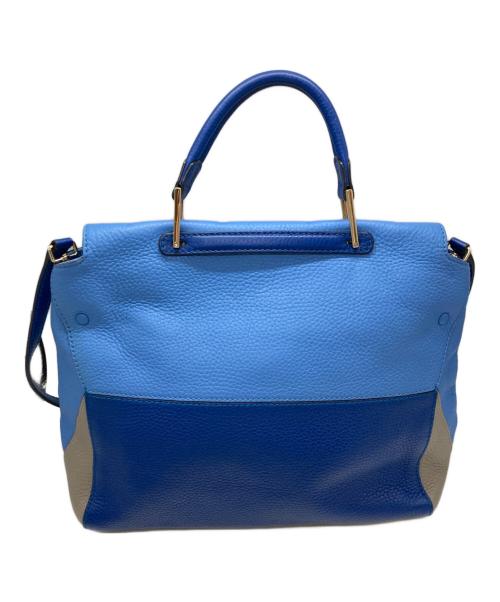FURLA（フルラ）FURLA (フルラ) 2WAYレザーショルダーバッグ/フルラ ブルーの古着・服飾アイテム