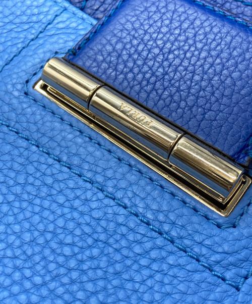 FURLA（フルラ）FURLA (フルラ) 2WAYレザーショルダーバッグ/フルラ ブルーの古着・服飾アイテム