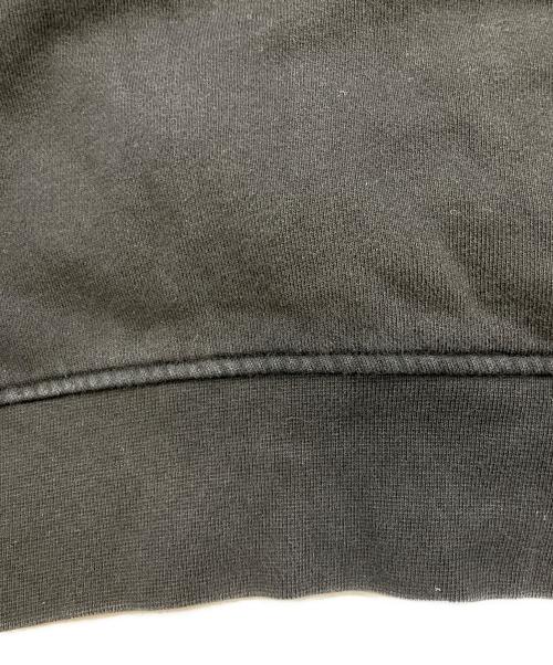 Acne studios（アクネ ストゥディオス）ACNE STUDIOS (アクネ ストゥディオス) Broken Logo Cotton Hooded Sweatshirt/アクネ ストゥディオス/FN-WN-SWA000050 ブラック サイズ:Sの古着・服飾アイテム