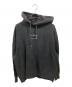 ACNE STUDIOS（アクネ ストゥディオス）の古着「Broken Logo Cotton Hooded Sweatshirt/アクネ ストゥディオス/FN-WN-SWA000050」｜ブラック