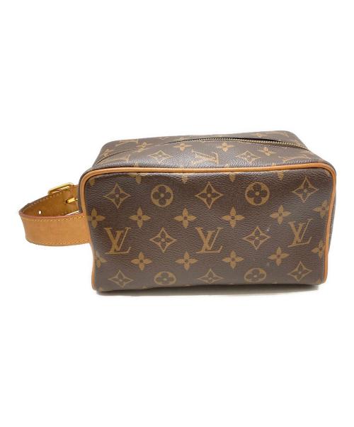 LOUIS VUITTON（ルイ ヴィトン）LOUIS VUITTON (ルイ ヴィトン) ロッカー ドップ・キットセカンドバッグ/ルイ ヴィトン/M83112 ブラウンの古着・服飾アイテム