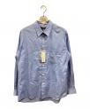 ）の古着「BROAD REGULAR COLLAR LOOSE FIT SHIRT/サイト/UU-B35-078-1/1813」｜ブルー
