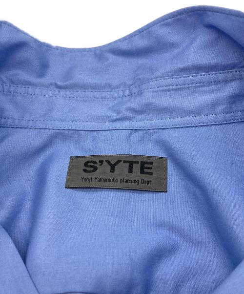 s'yte（サイト）s'yte (サイト) BROAD REGULAR COLLAR LOOSE FIT SHIRT/サイト/UU-B35-078-1/1813 ブルー サイズ:4の古着・服飾アイテム