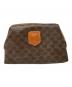 CELINE（セリーヌ）の古着「マカダム柄ポーチ」｜ブラウン