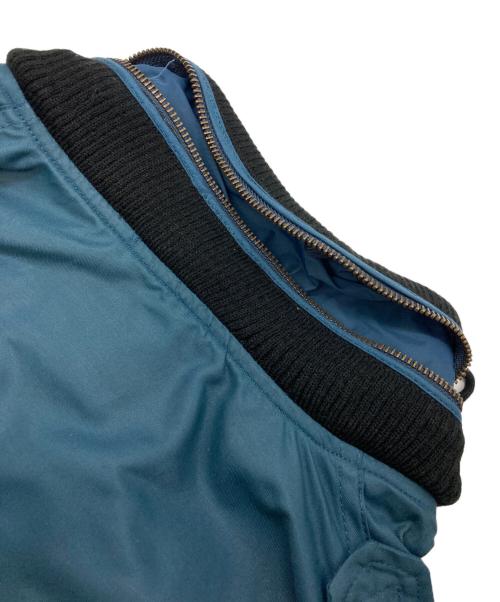 古着（フルギ）古着 (フルギ) Royal Canadian Air Force flight jacket　カナダ軍 7344  ブルー サイズ:身幅63CM、着丈68CMの古着・服飾アイテム