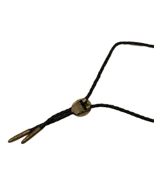 GANGSTERVILLE（ギャングスタービル）GANGSTERVILLE (ギャングスタービル) Galcia (ガルシア) BOLO-TIE ネックレス/ギャングスタービル/ガルシア ゴールド×ブラックの古着・服飾アイテム