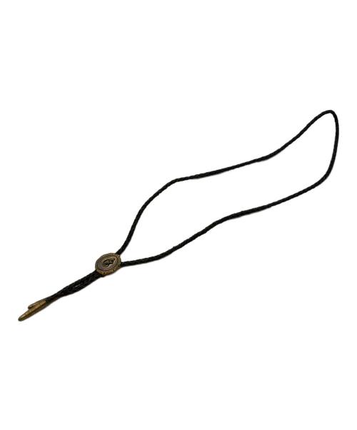 GANGSTERVILLE（ギャングスタービル）GANGSTERVILLE (ギャングスタービル) Galcia (ガルシア) BOLO-TIE ネックレス/ギャングスタービル/ガルシア ゴールド×ブラックの古着・服飾アイテム