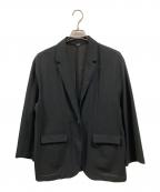 Mila Owenミラオーウェン）の古着「ドロップショルダーシアージャケット」｜ブラック