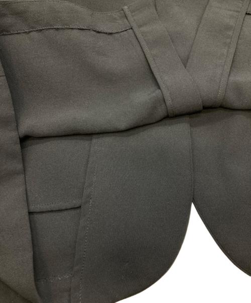 Mila Owen（ミラオーウェン）Mila Owen (ミラオーウェン) ドロップショルダーシアージャケット ブラック サイズ:1の古着・服飾アイテム