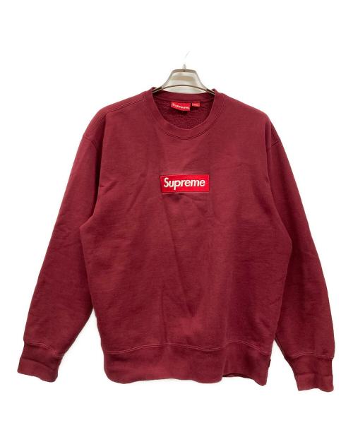 SUPREME（シュプリーム）SUPREME (シュプリーム) Box Logo Crewneck Cardinal/シュプリーム レッド サイズ:Mの古着・服飾アイテム