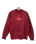 SUPREME（シュプリーム）の古着「Box Logo Crewneck Cardinal/シュプリーム」｜レッド